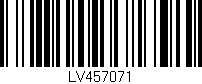 Código de barras (EAN, GTIN, SKU, ISBN): 'LV457071'