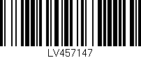Código de barras (EAN, GTIN, SKU, ISBN): 'LV457147'