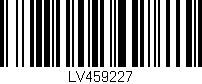 Código de barras (EAN, GTIN, SKU, ISBN): 'LV459227'