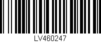 Código de barras (EAN, GTIN, SKU, ISBN): 'LV460247'