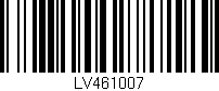 Código de barras (EAN, GTIN, SKU, ISBN): 'LV461007'