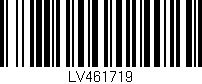 Código de barras (EAN, GTIN, SKU, ISBN): 'LV461719'