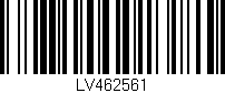 Código de barras (EAN, GTIN, SKU, ISBN): 'LV462561'