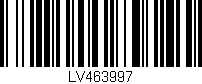 Código de barras (EAN, GTIN, SKU, ISBN): 'LV463997'