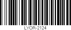 Código de barras (EAN, GTIN, SKU, ISBN): 'LYOR-2124'
