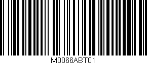 Código de barras (EAN, GTIN, SKU, ISBN): 'M0066ABT01'