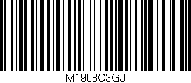 Código de barras (EAN, GTIN, SKU, ISBN): 'M1908C3GJ'