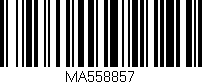 Código de barras (EAN, GTIN, SKU, ISBN): 'MA558857'