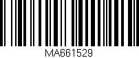 Código de barras (EAN, GTIN, SKU, ISBN): 'MA661529'