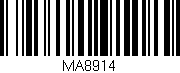 Código de barras (EAN, GTIN, SKU, ISBN): 'MA8914'