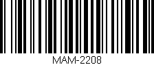 Código de barras (EAN, GTIN, SKU, ISBN): 'MAM-2208'