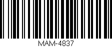 Código de barras (EAN, GTIN, SKU, ISBN): 'MAM-4837'