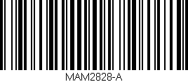Código de barras (EAN, GTIN, SKU, ISBN): 'MAM2828-A'
