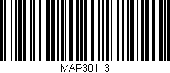Código de barras (EAN, GTIN, SKU, ISBN): 'MAP30113'