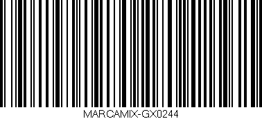 Código de barras (EAN, GTIN, SKU, ISBN): 'MARCAMIX-GX0244'