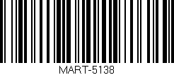 Código de barras (EAN, GTIN, SKU, ISBN): 'MART-5138'