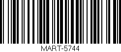 Código de barras (EAN, GTIN, SKU, ISBN): 'MART-5744'