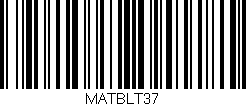 Código de barras (EAN, GTIN, SKU, ISBN): 'MATBLT37'
