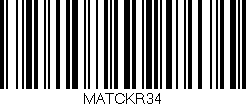 Código de barras (EAN, GTIN, SKU, ISBN): 'MATCKR34'