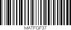 Código de barras (EAN, GTIN, SKU, ISBN): 'MATFGF37'