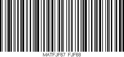 Código de barras (EAN, GTIN, SKU, ISBN): 'MATFJF67/FJF68'