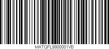 Código de barras (EAN, GTIN, SKU, ISBN): 'MATGFL9900001VB'