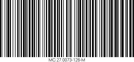 Código de barras (EAN, GTIN, SKU, ISBN): 'MC.27.0073-126-M'