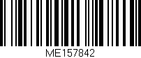 Código de barras (EAN, GTIN, SKU, ISBN): 'ME157842'