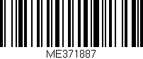 Código de barras (EAN, GTIN, SKU, ISBN): 'ME371887'