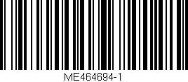 Código de barras (EAN, GTIN, SKU, ISBN): 'ME464694-1'