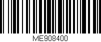 Código de barras (EAN, GTIN, SKU, ISBN): 'ME908400'