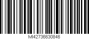 Código de barras (EAN, GTIN, SKU, ISBN): 'MI42736630846'