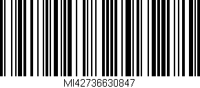 Código de barras (EAN, GTIN, SKU, ISBN): 'MI42736630847'
