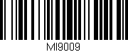 Código de barras (EAN, GTIN, SKU, ISBN): 'MI9009'