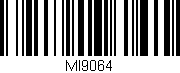Código de barras (EAN, GTIN, SKU, ISBN): 'MI9064'