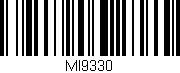 Código de barras (EAN, GTIN, SKU, ISBN): 'MI9330'