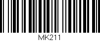 Código de barras (EAN, GTIN, SKU, ISBN): 'MK211'