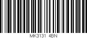 Código de barras (EAN, GTIN, SKU, ISBN): 'MK3131/4BN'