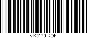 Código de barras (EAN, GTIN, SKU, ISBN): 'MK3179/4DN'