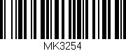 Código de barras (EAN, GTIN, SKU, ISBN): 'MK3254'