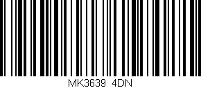 Código de barras (EAN, GTIN, SKU, ISBN): 'MK3639/4DN'