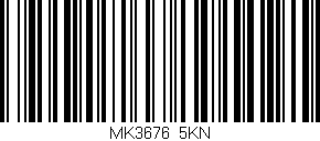 Código de barras (EAN, GTIN, SKU, ISBN): 'MK3676/5KN'