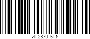 Código de barras (EAN, GTIN, SKU, ISBN): 'MK3679/5KN'