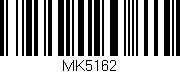Código de barras (EAN, GTIN, SKU, ISBN): 'MK5162'