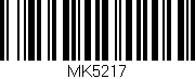 Código de barras (EAN, GTIN, SKU, ISBN): 'MK5217'