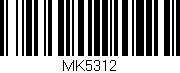 Código de barras (EAN, GTIN, SKU, ISBN): 'MK5312'