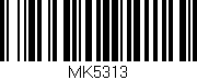 Código de barras (EAN, GTIN, SKU, ISBN): 'MK5313'