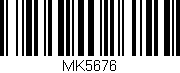 Código de barras (EAN, GTIN, SKU, ISBN): 'MK5676'