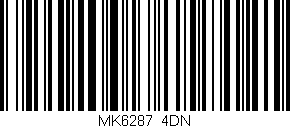 Código de barras (EAN, GTIN, SKU, ISBN): 'MK6287/4DN'