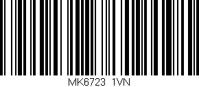 Código de barras (EAN, GTIN, SKU, ISBN): 'MK6723/1VN'